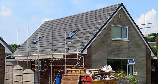 Roofers in Telford completing roof repairs